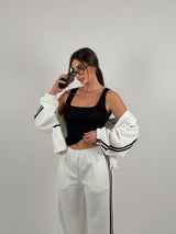 Maglia giromanica semivelata