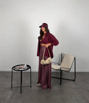 Pantalone corinne quadri