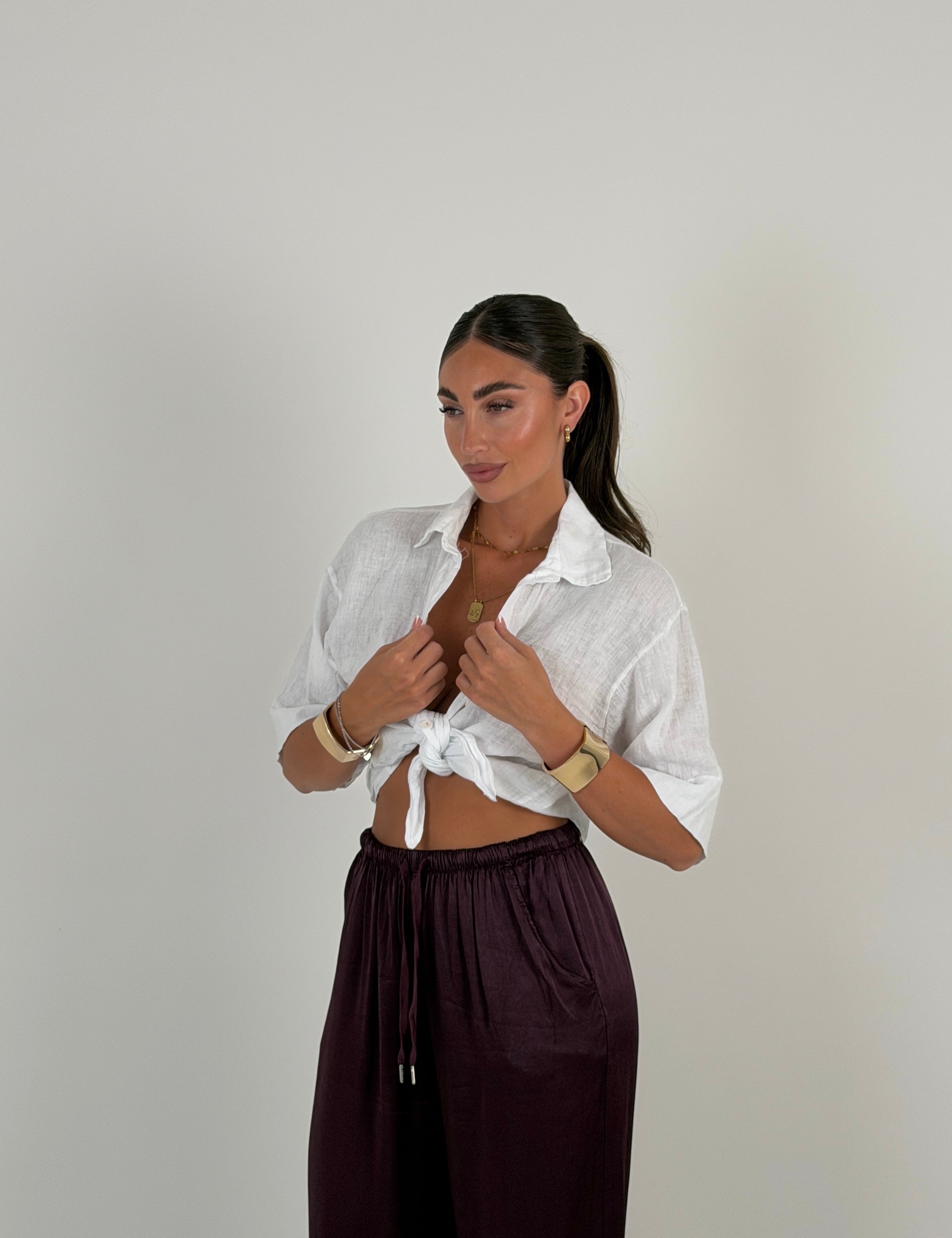 Camicia 100% lino