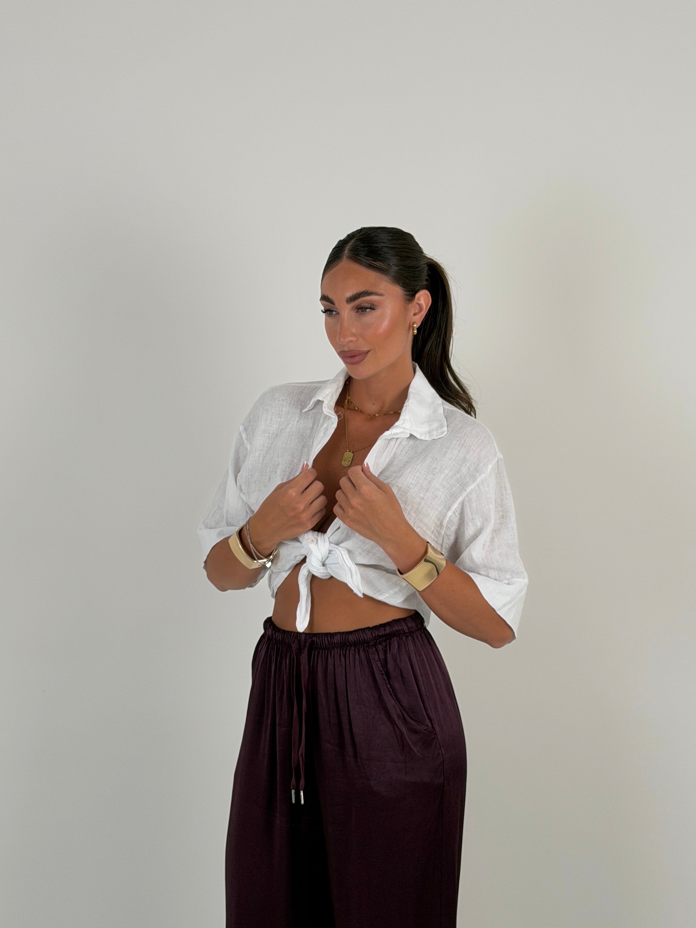 Camicia 100% lino