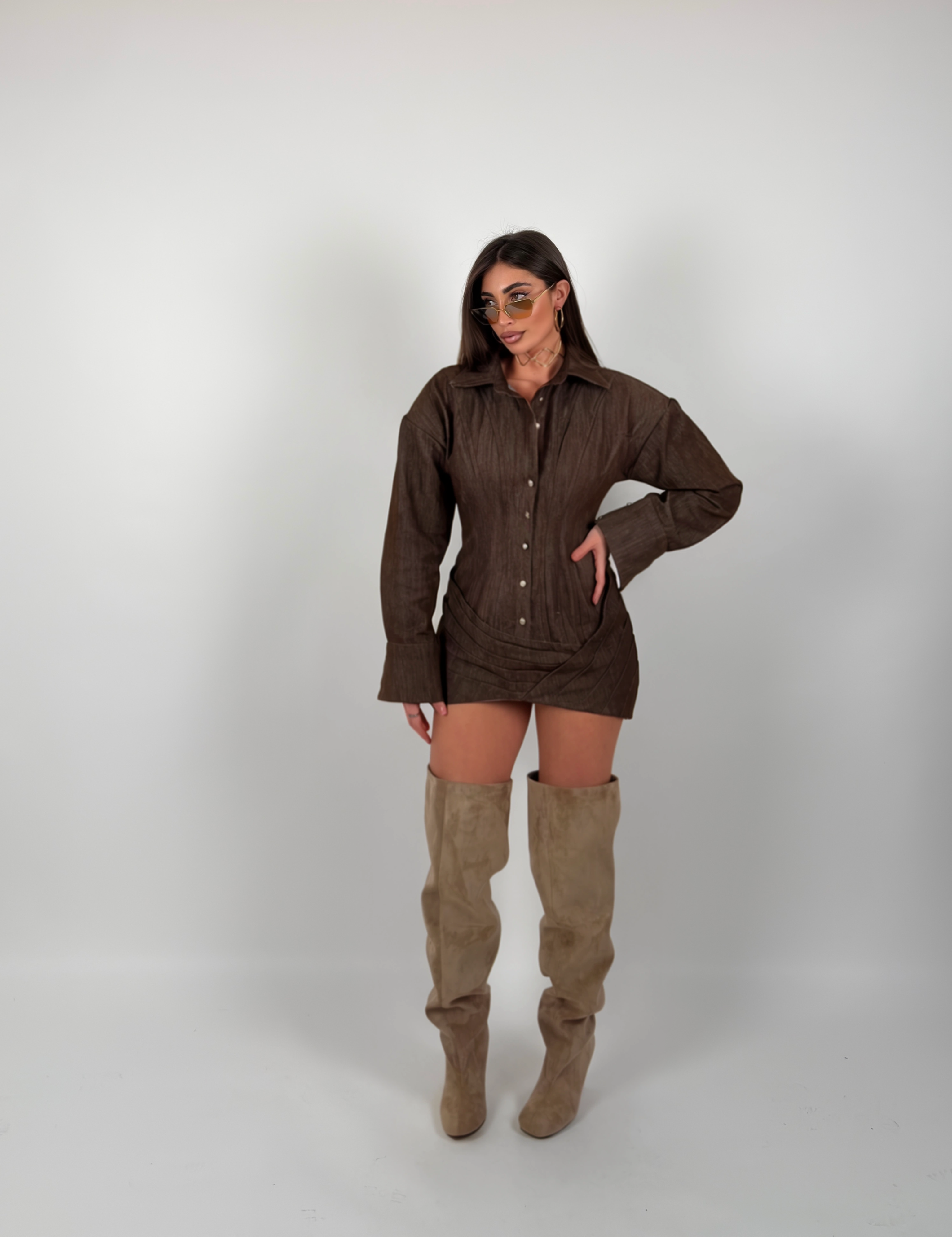 Vestito Jeans strutturato