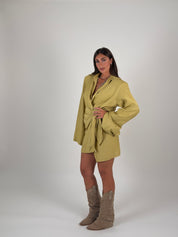 Vestito portafoglio semplice corto
