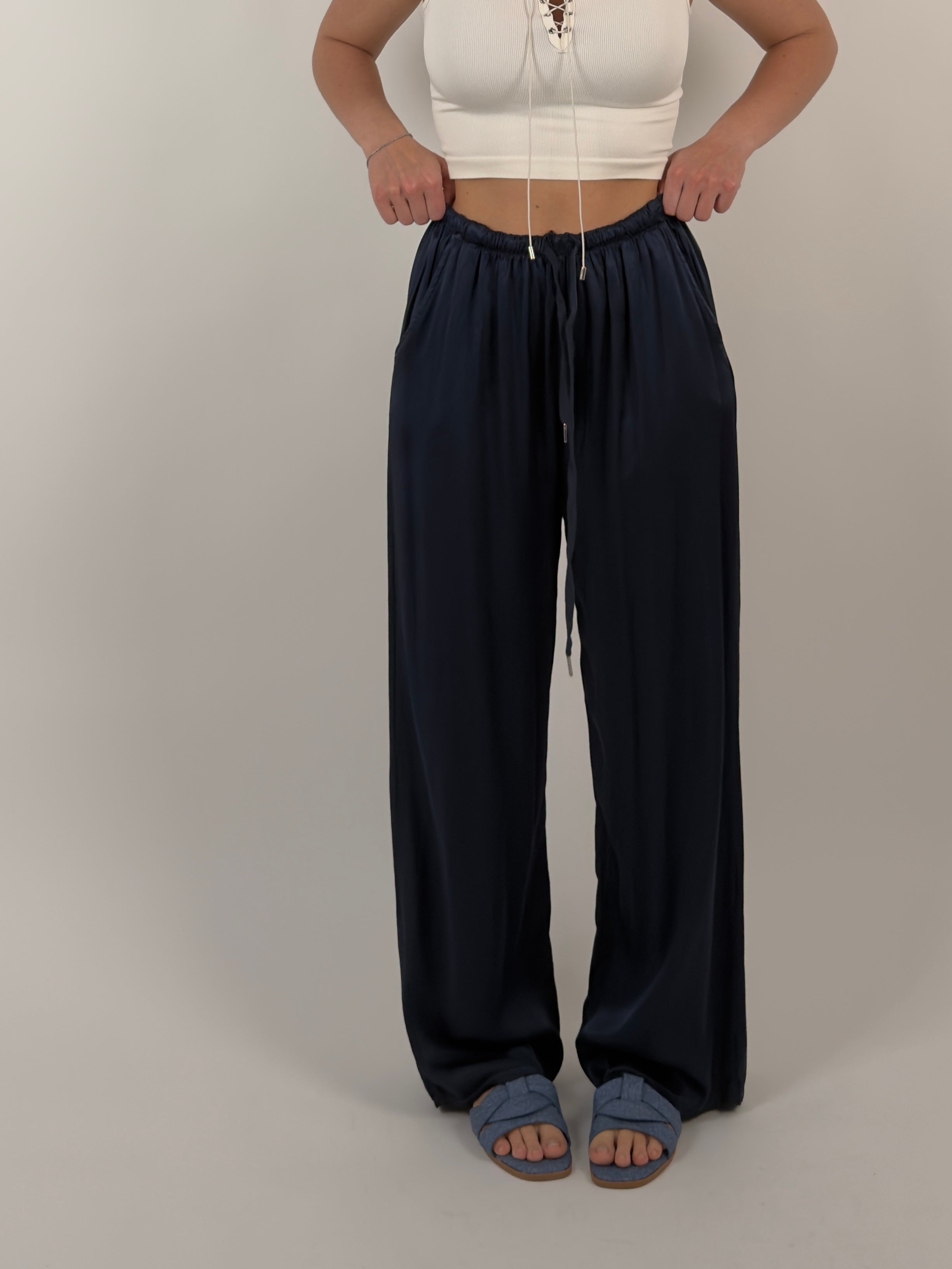 Pantalone effetto satinato Universal