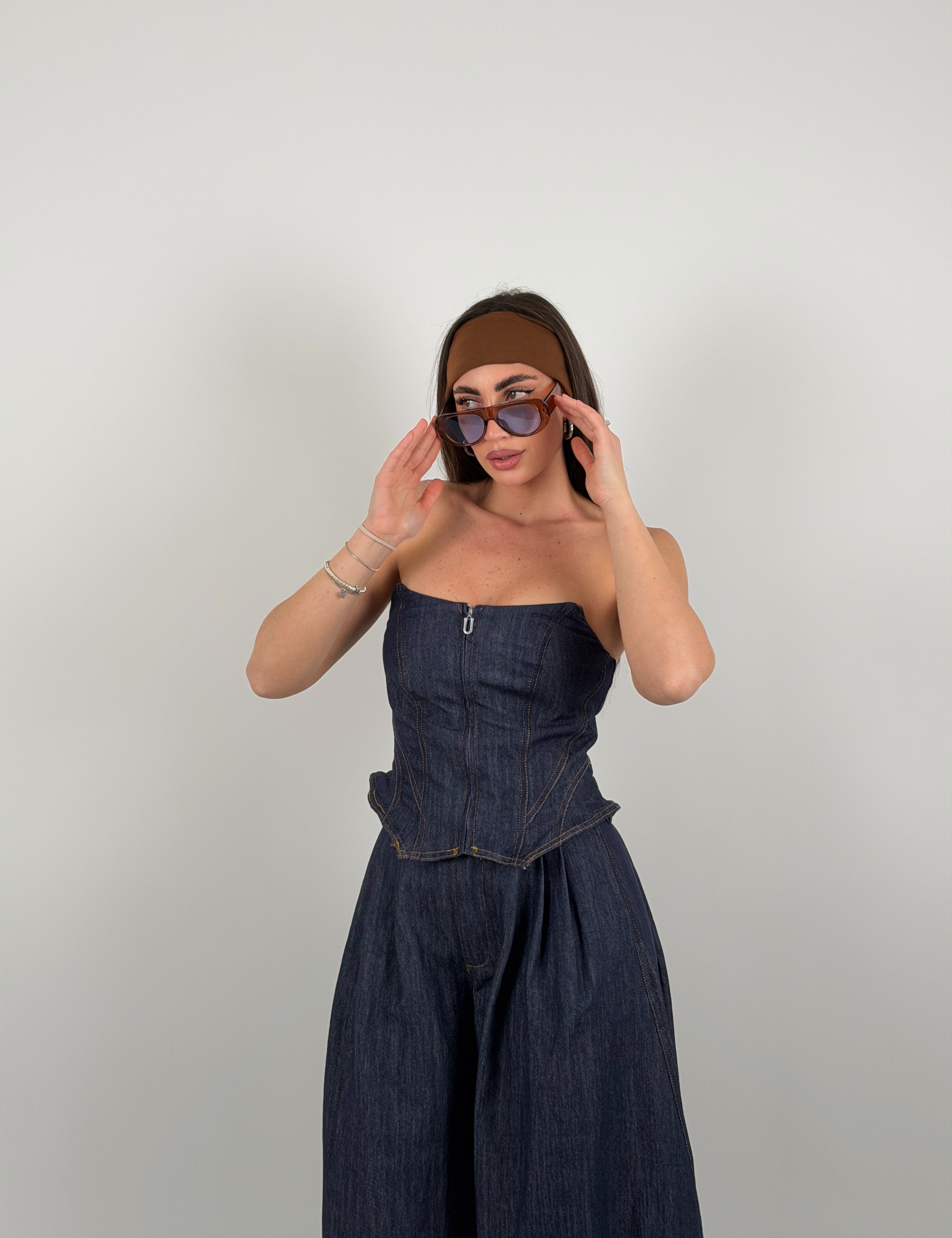 Top Denim fascia