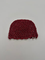 Cuffiette uncinetto perle