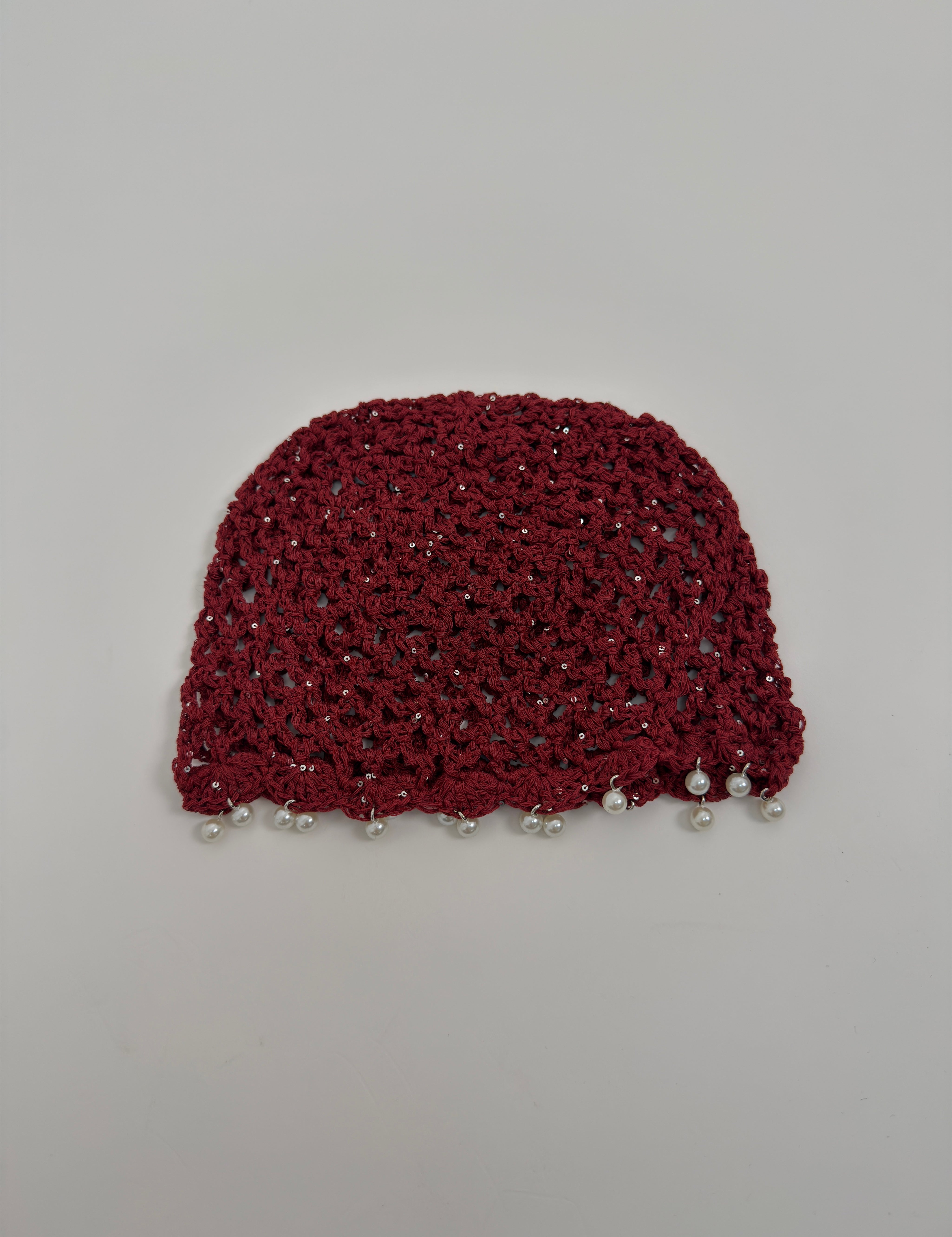 Cuffiette uncinetto perle