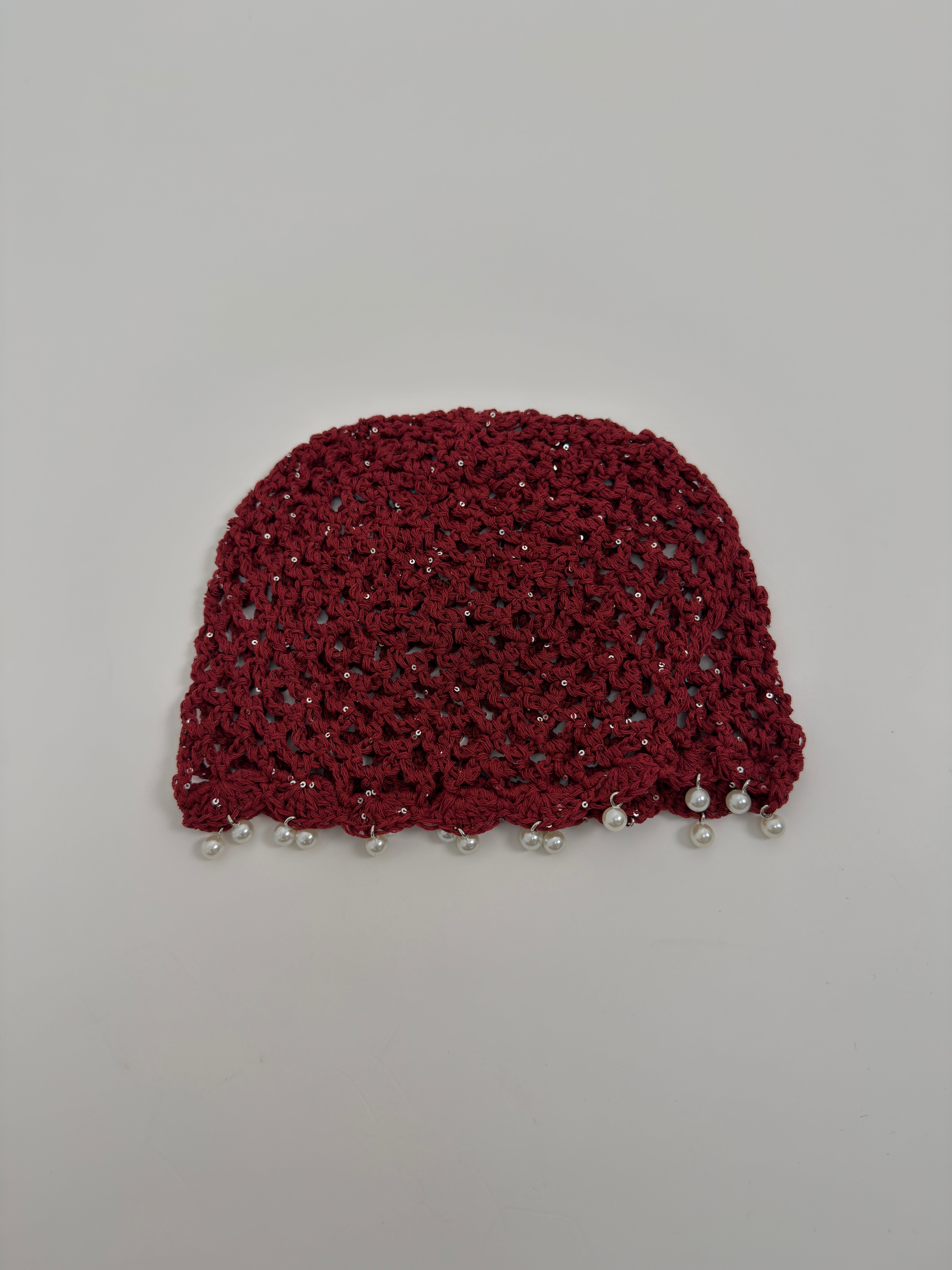 Cuffiette uncinetto perle