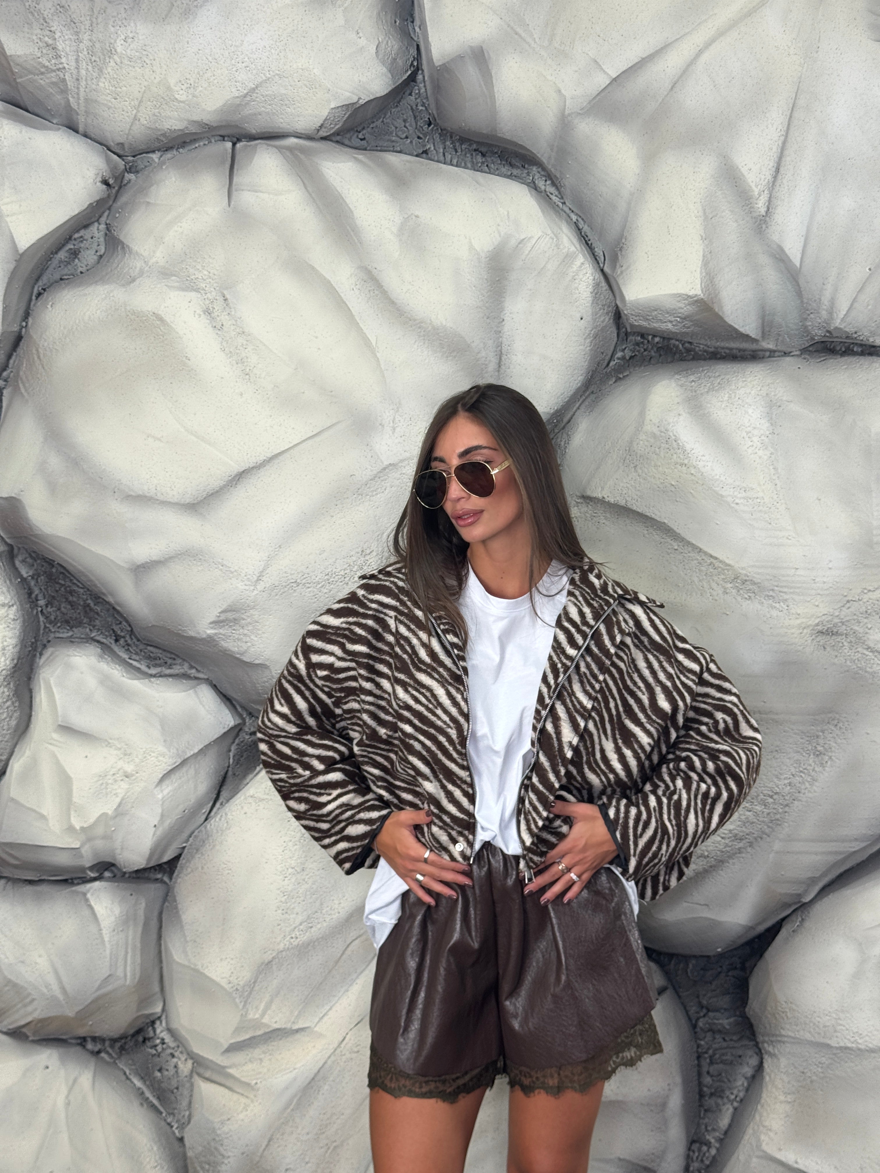 Giacca zebra