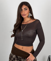 Maglia mistocashmere scollo ampio