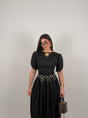 Maglia con mezza manica aperta in lycra