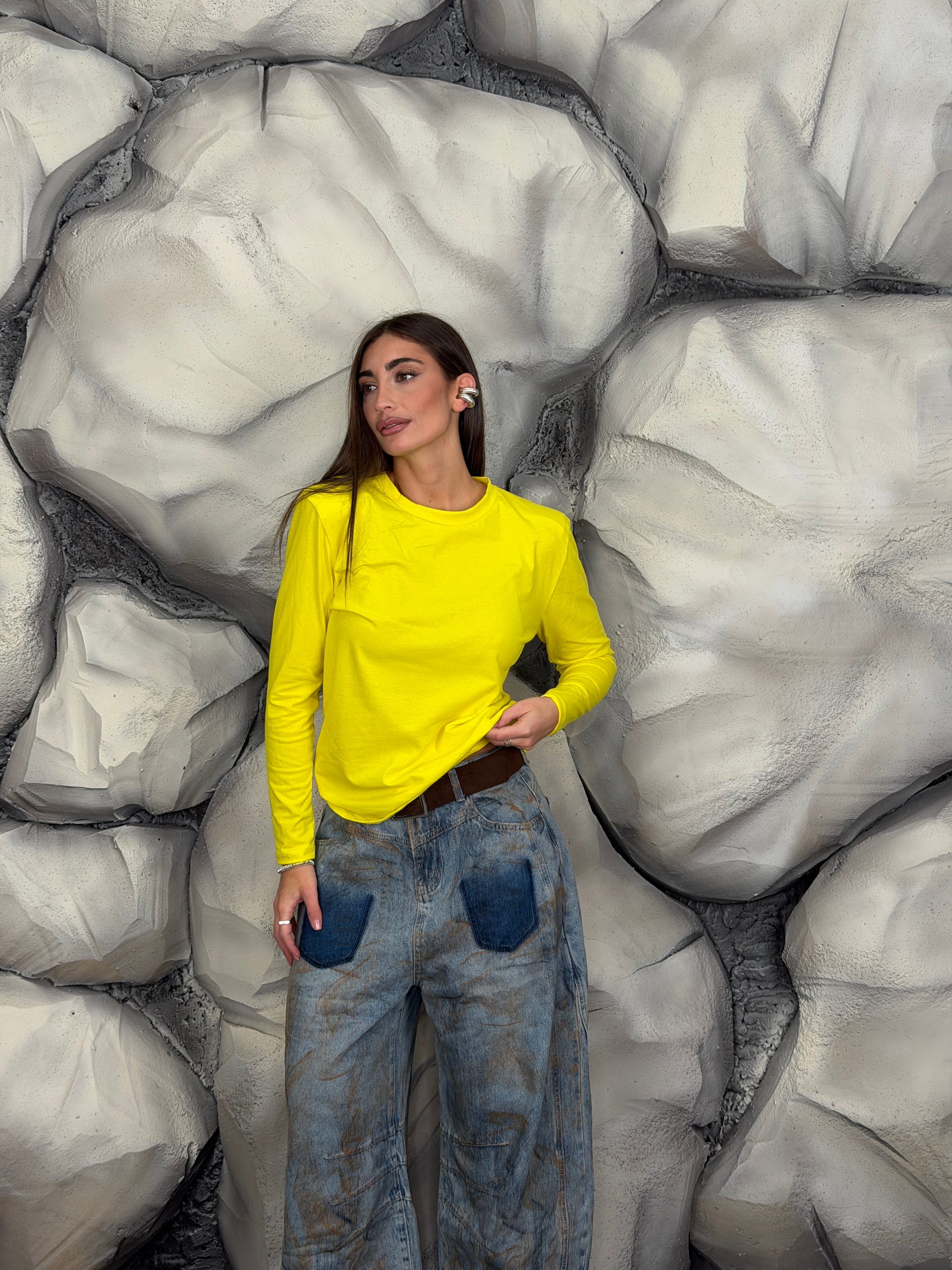 Maglia over spalline