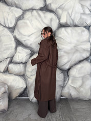 Cappotto cintura in vita