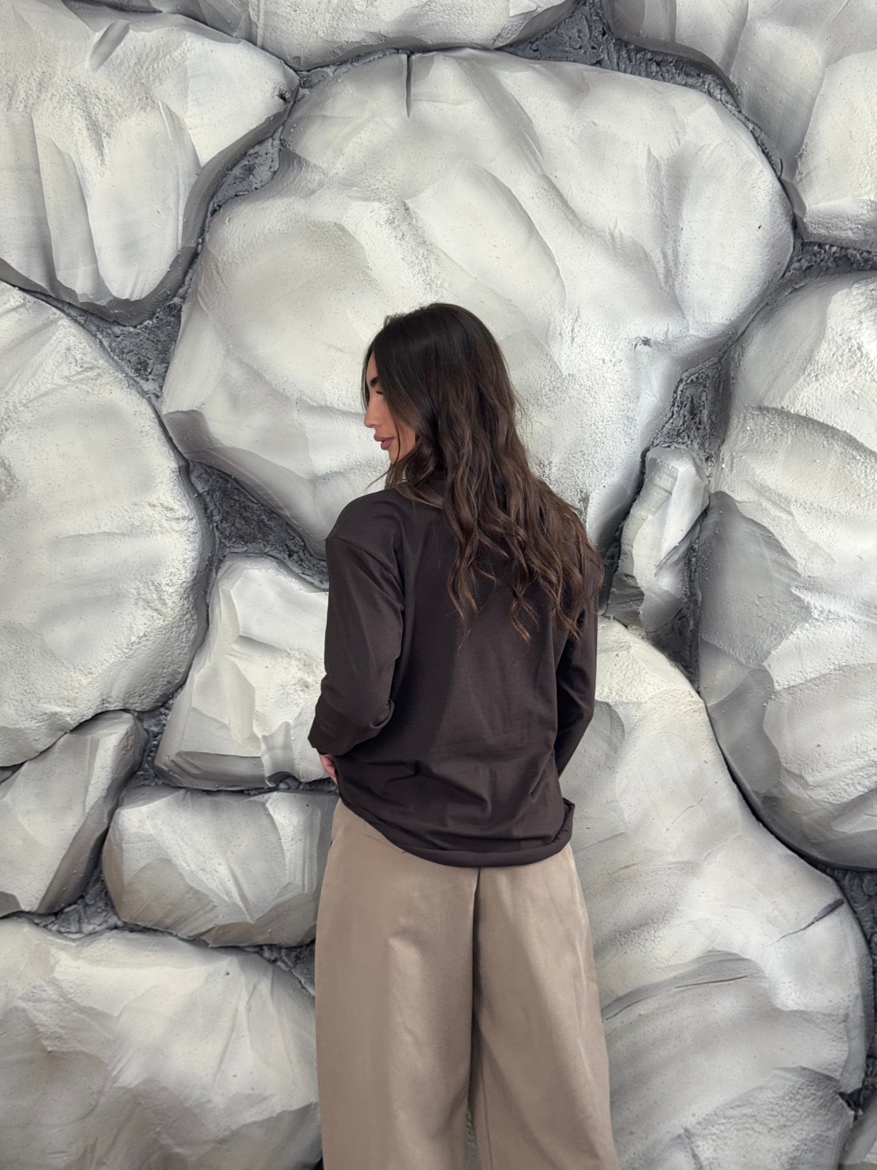 Maglia Oversize manica lunga