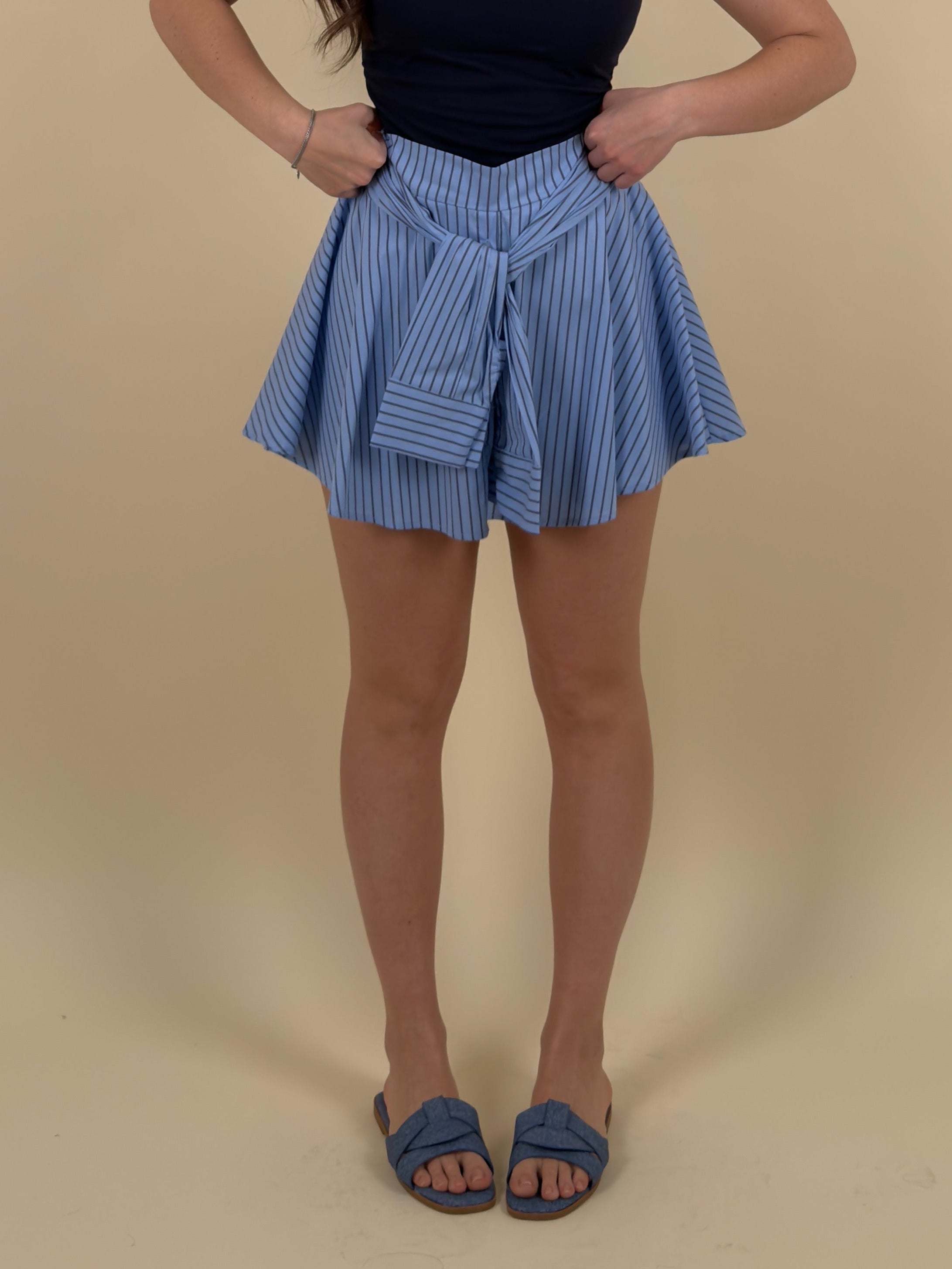 Gonna mood camicia righe