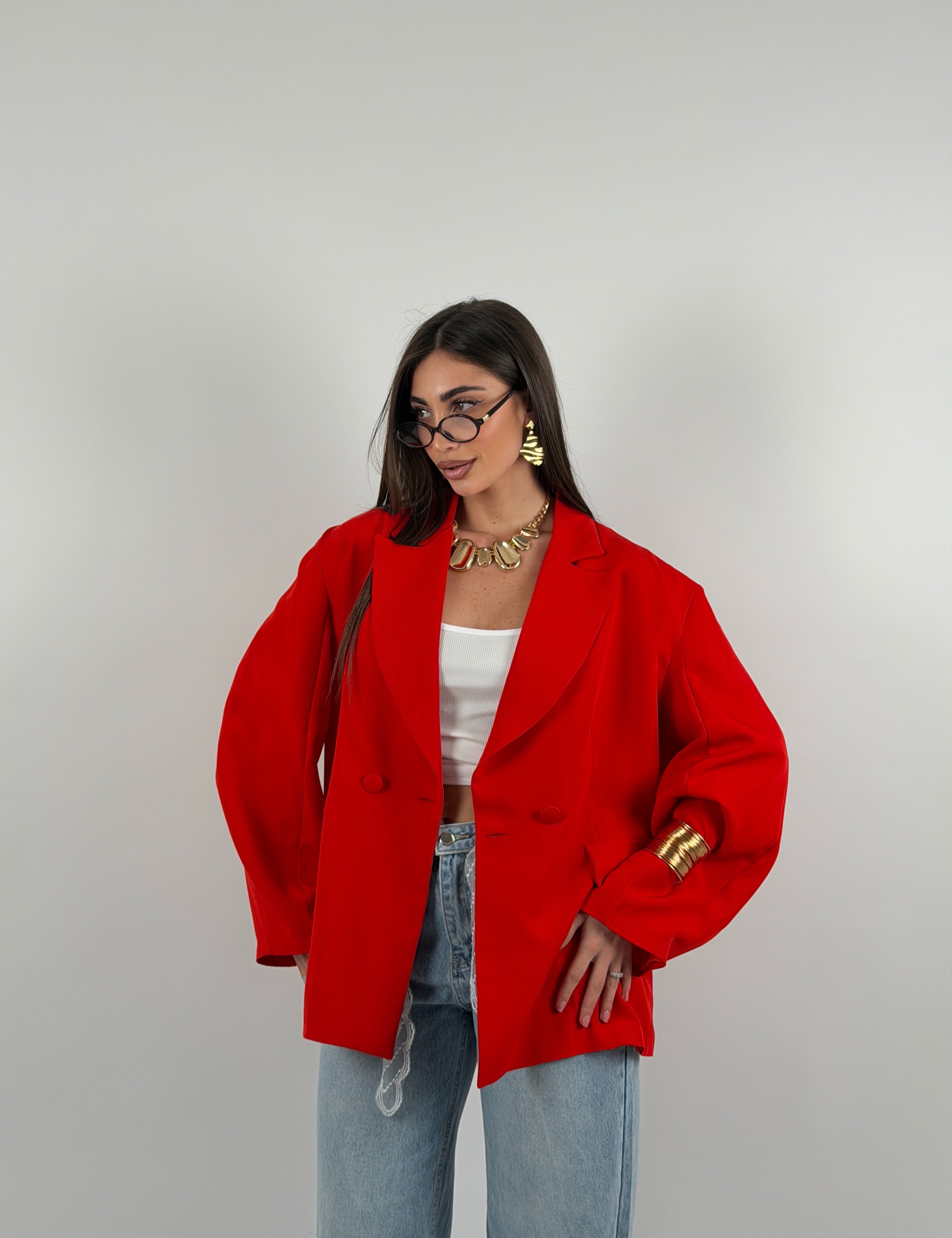 Giacca con manica ballon