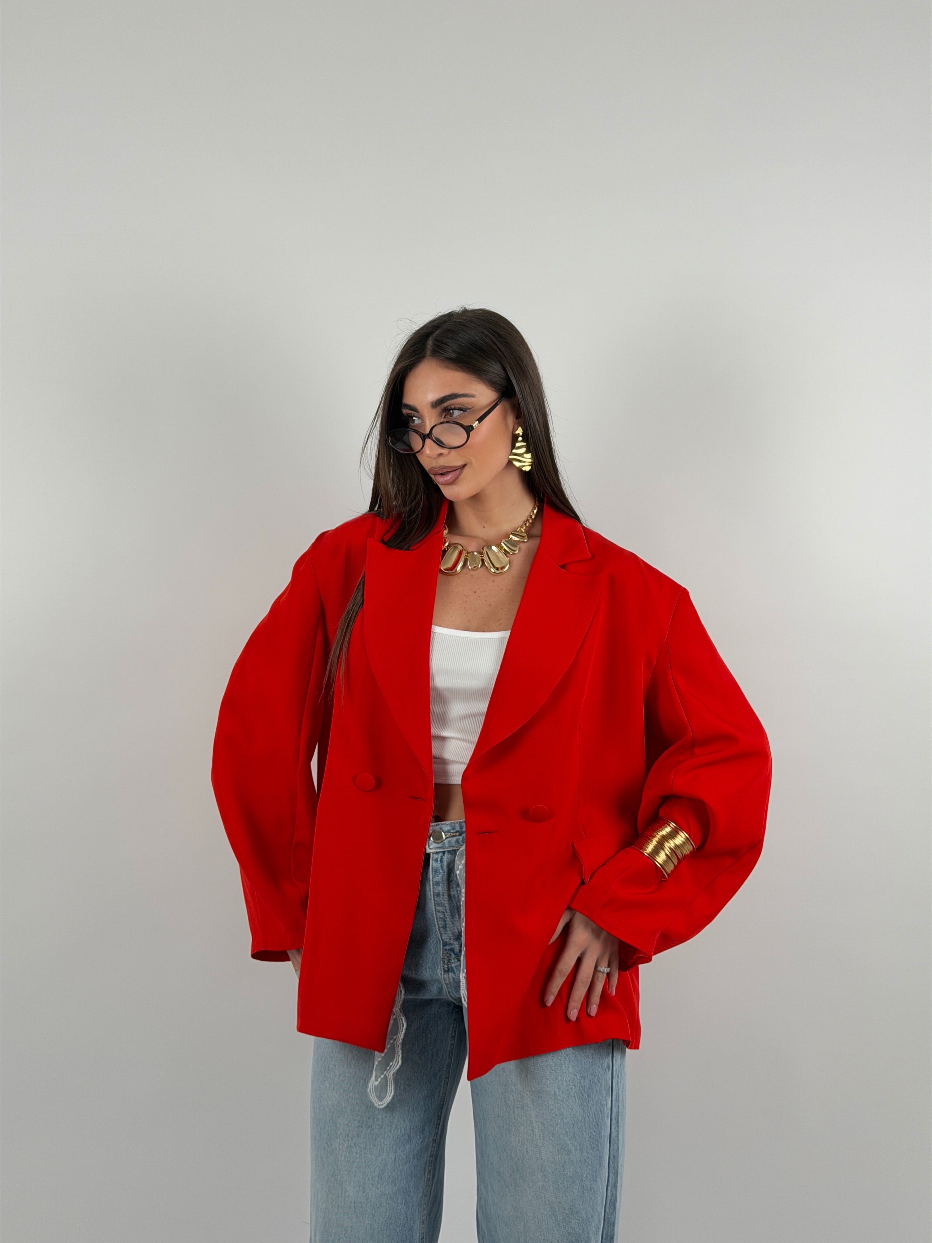 Giacca con manica ballon