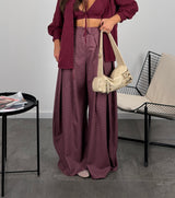 Pantalone corinne quadri