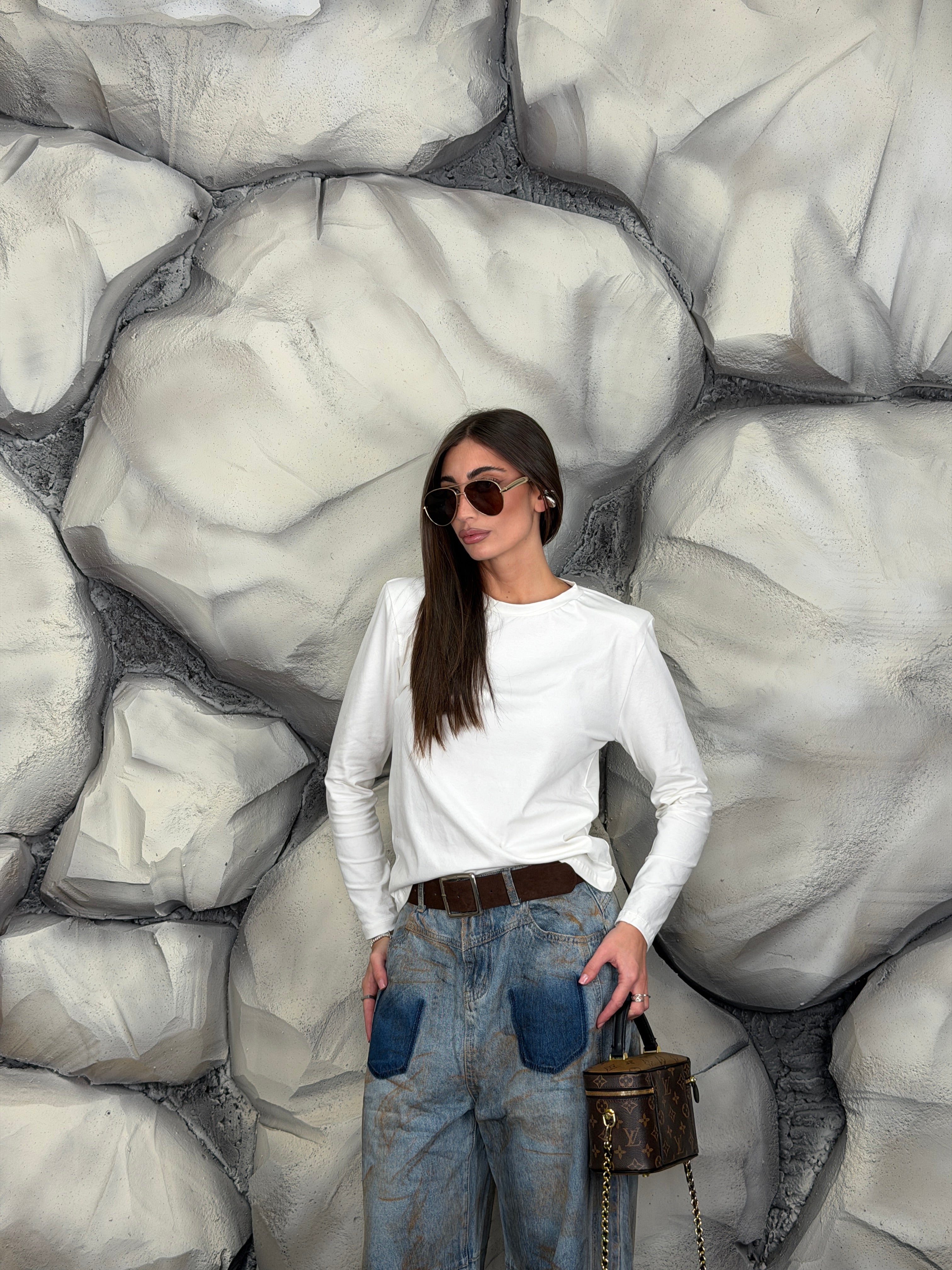 Maglia over spalline