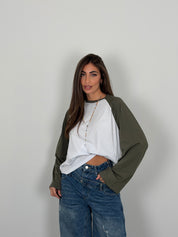 Longsleeve doppio colore