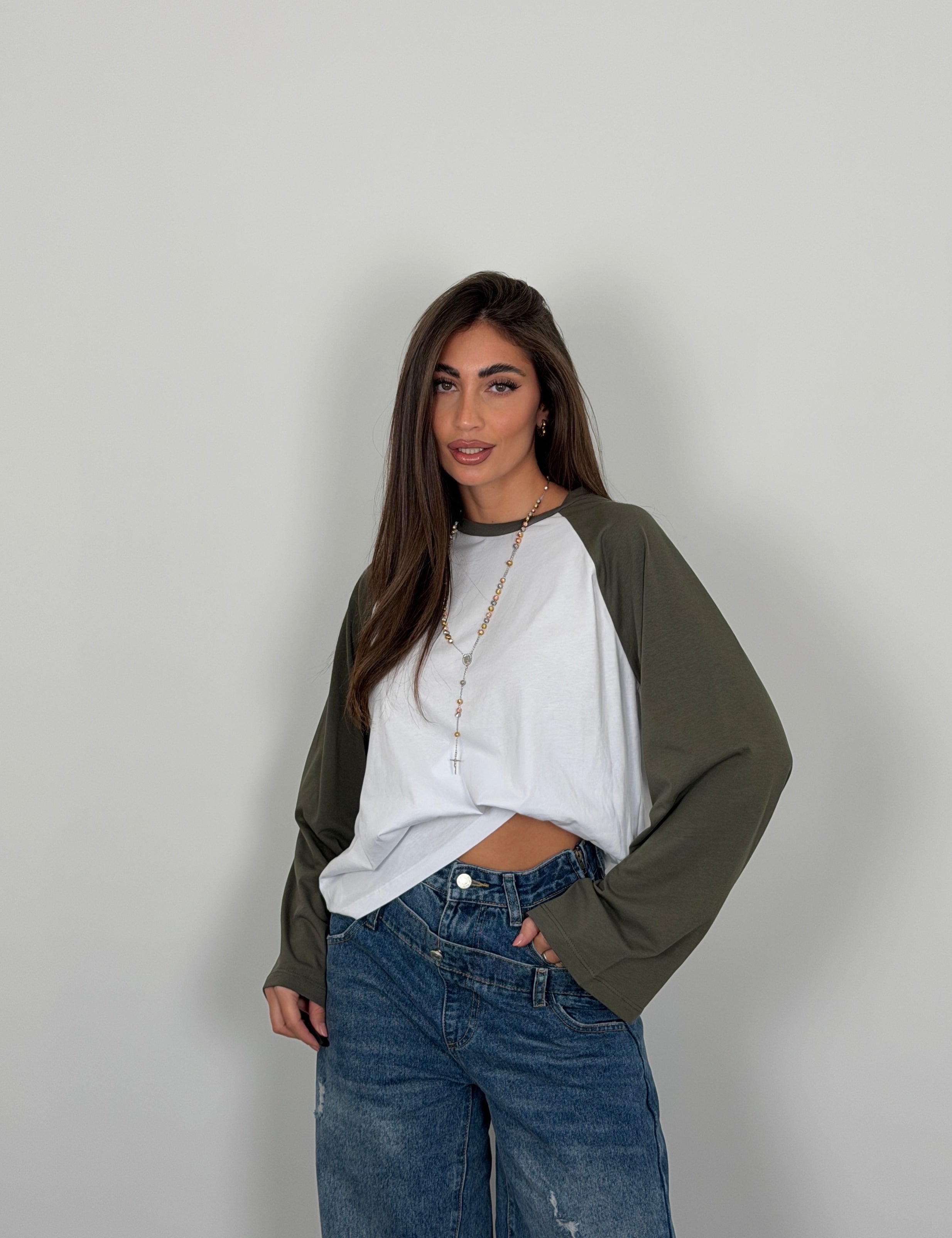 Longsleeve doppio colore