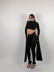 Completo in lycra con manica super lunga