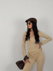 Body scollo quadrato