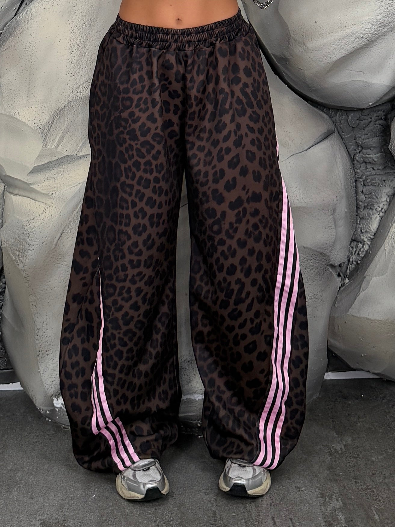 Pantalone ballon maculato