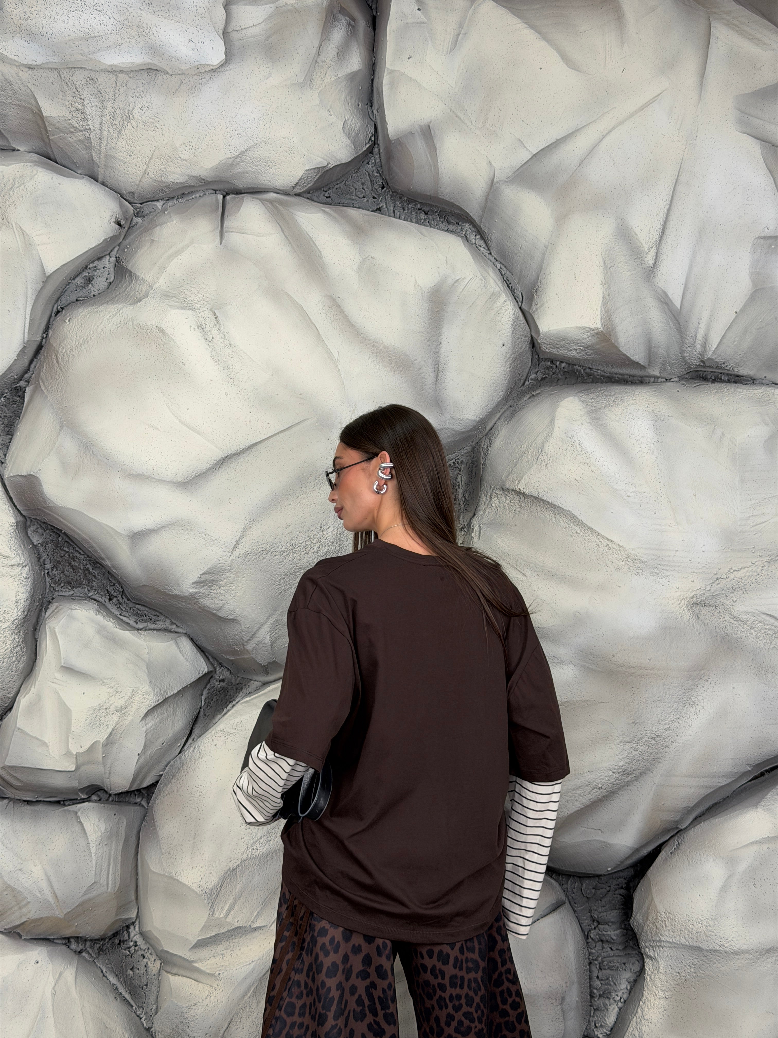 Longsleeve maniche a righe