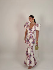 Vestito Bianca floreale