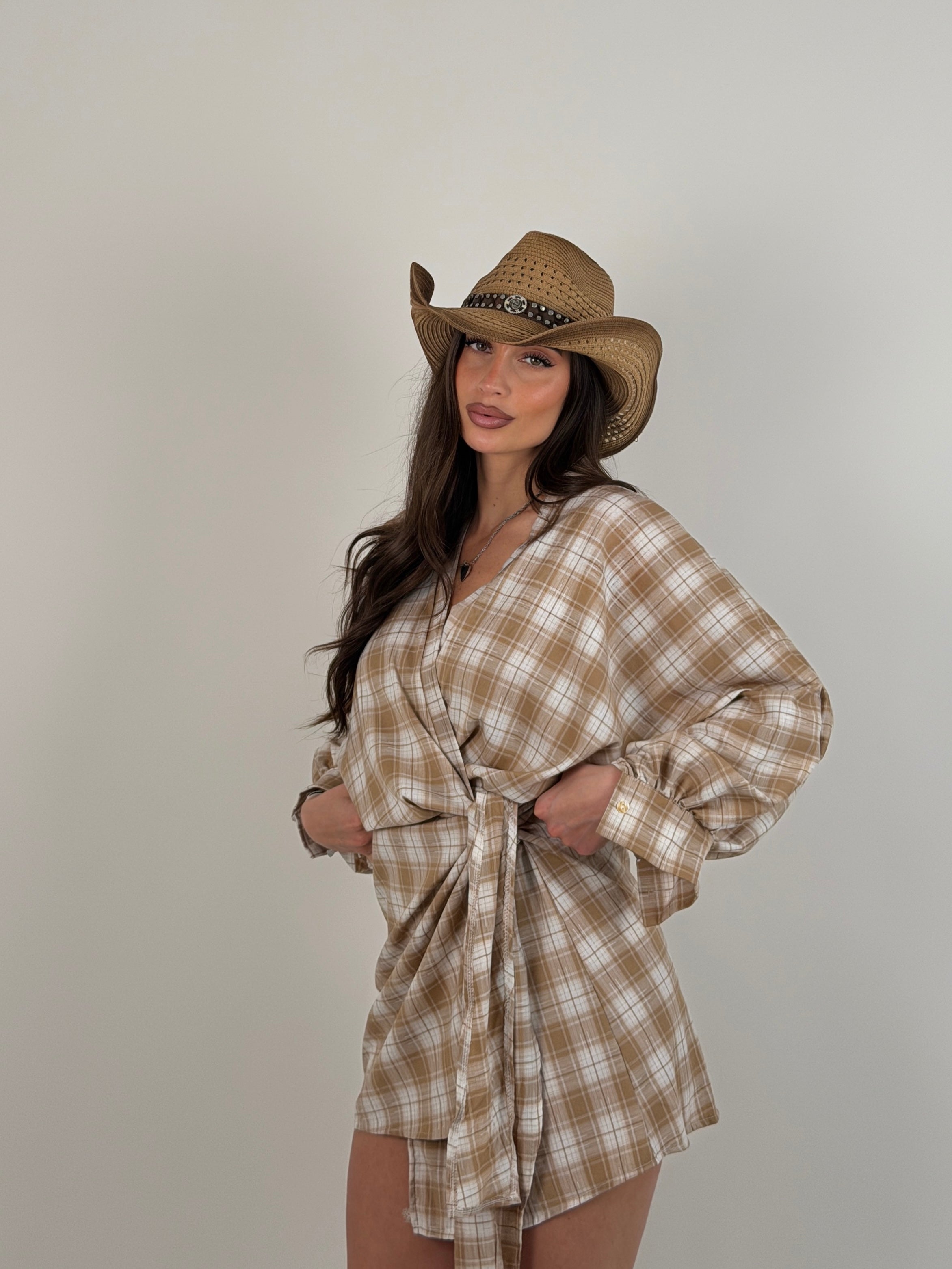 Vestito Quadri