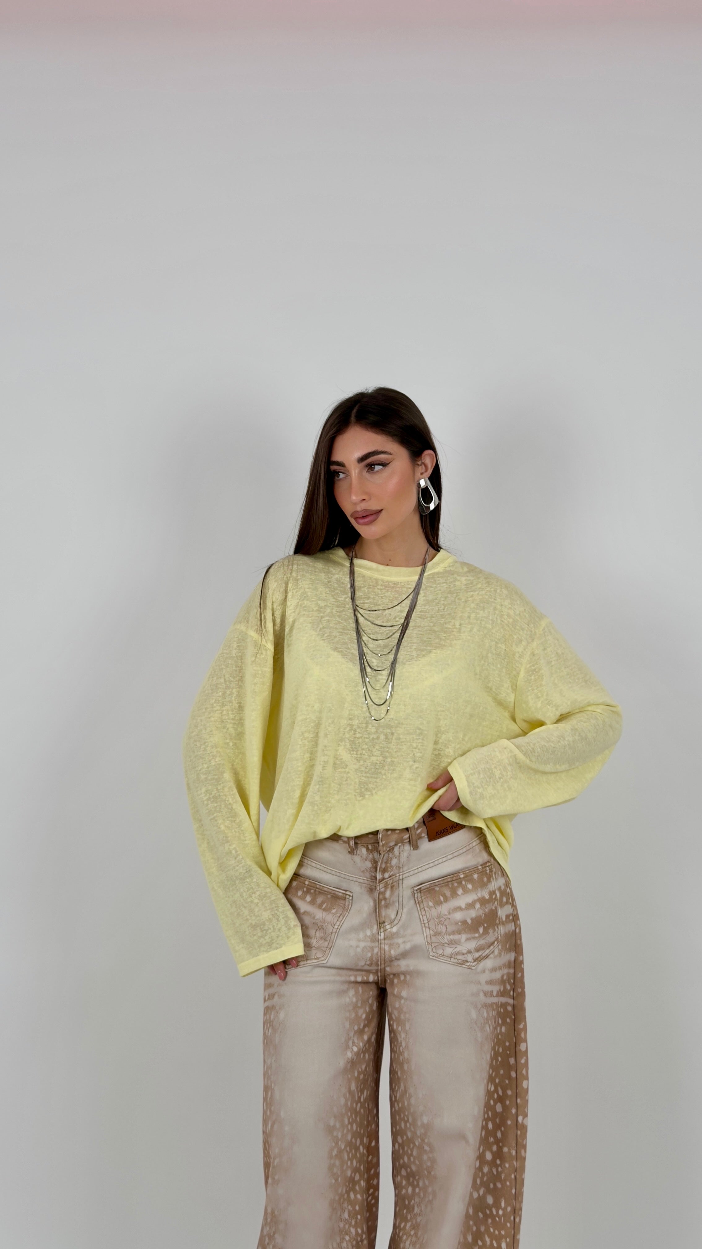 Longsleeve semivelata