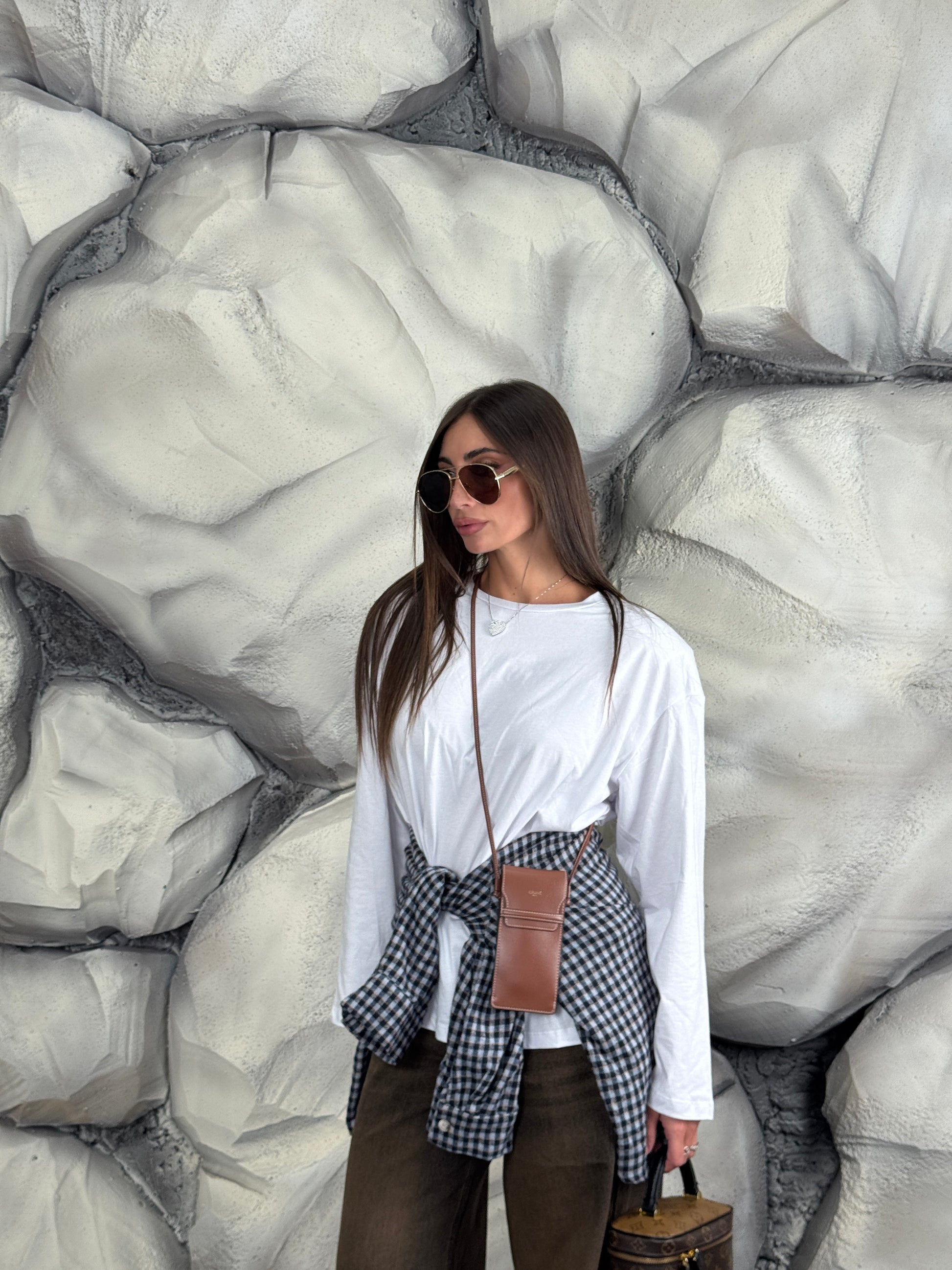 Maglia Spalline manica lunga