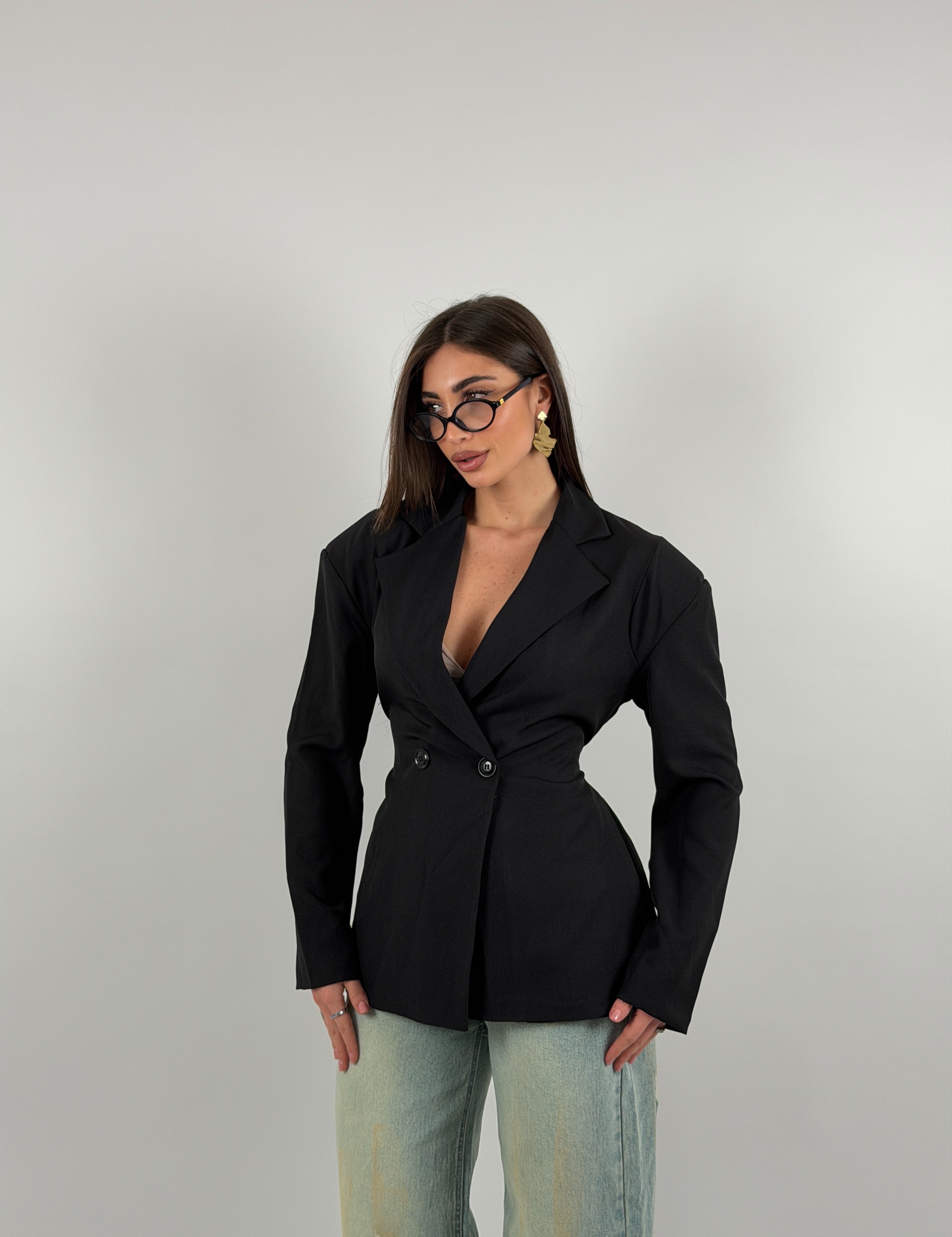 Giacca con spalline, regolabile sul retro