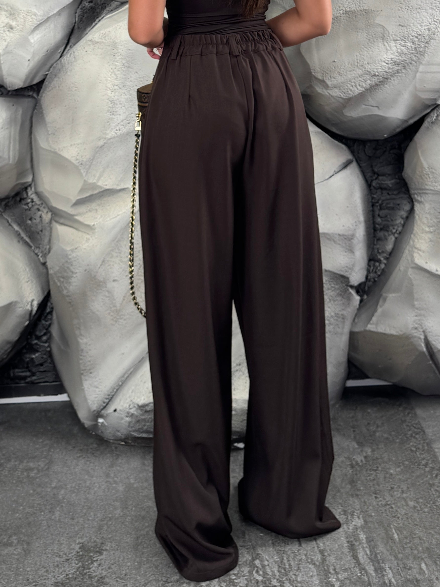 Pantalone Chiusura asimmetrica