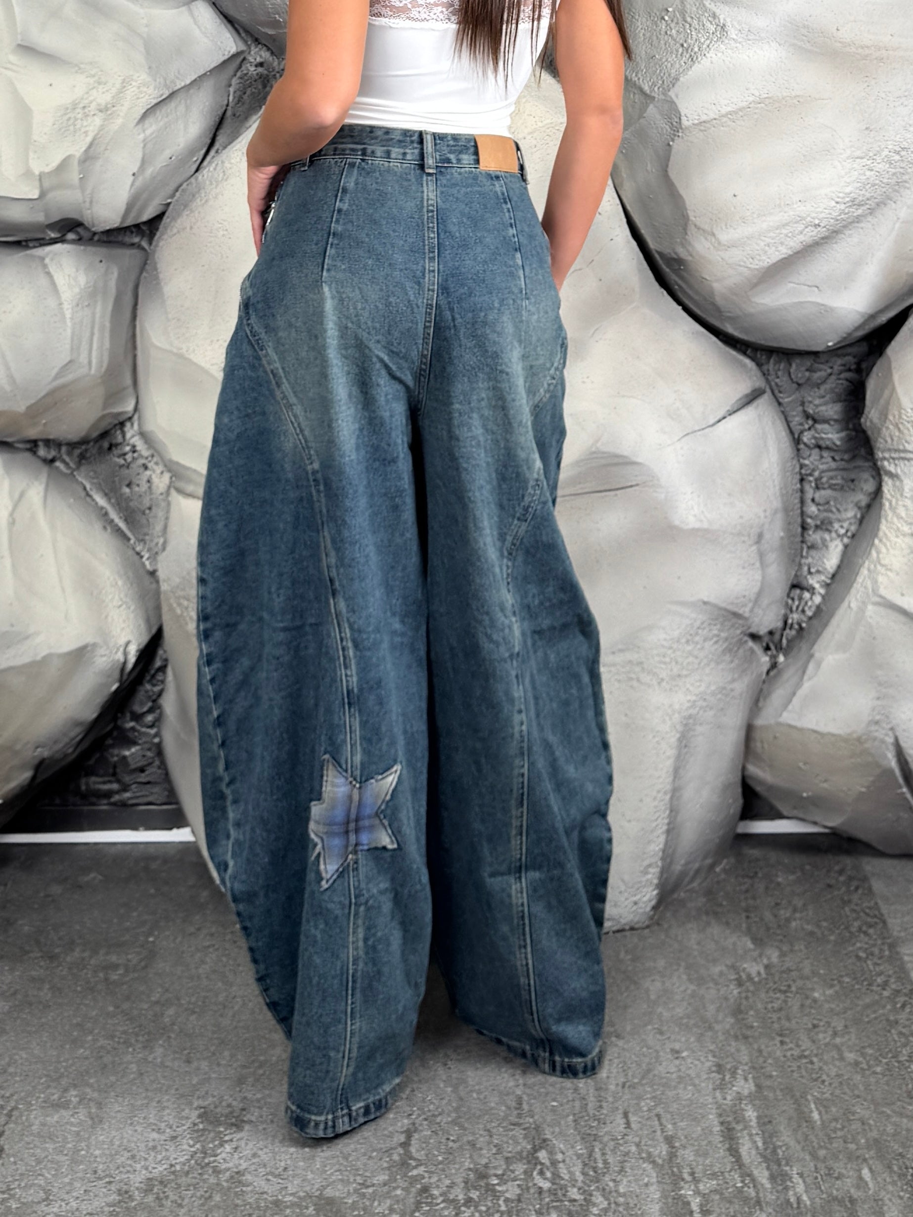 Jeans azzurra