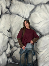 Longsleeve maniche a righe