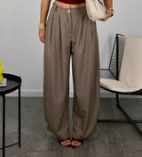 Pantalone Ballon tessuto