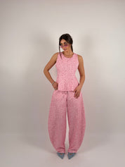 Completo ballon leopardato