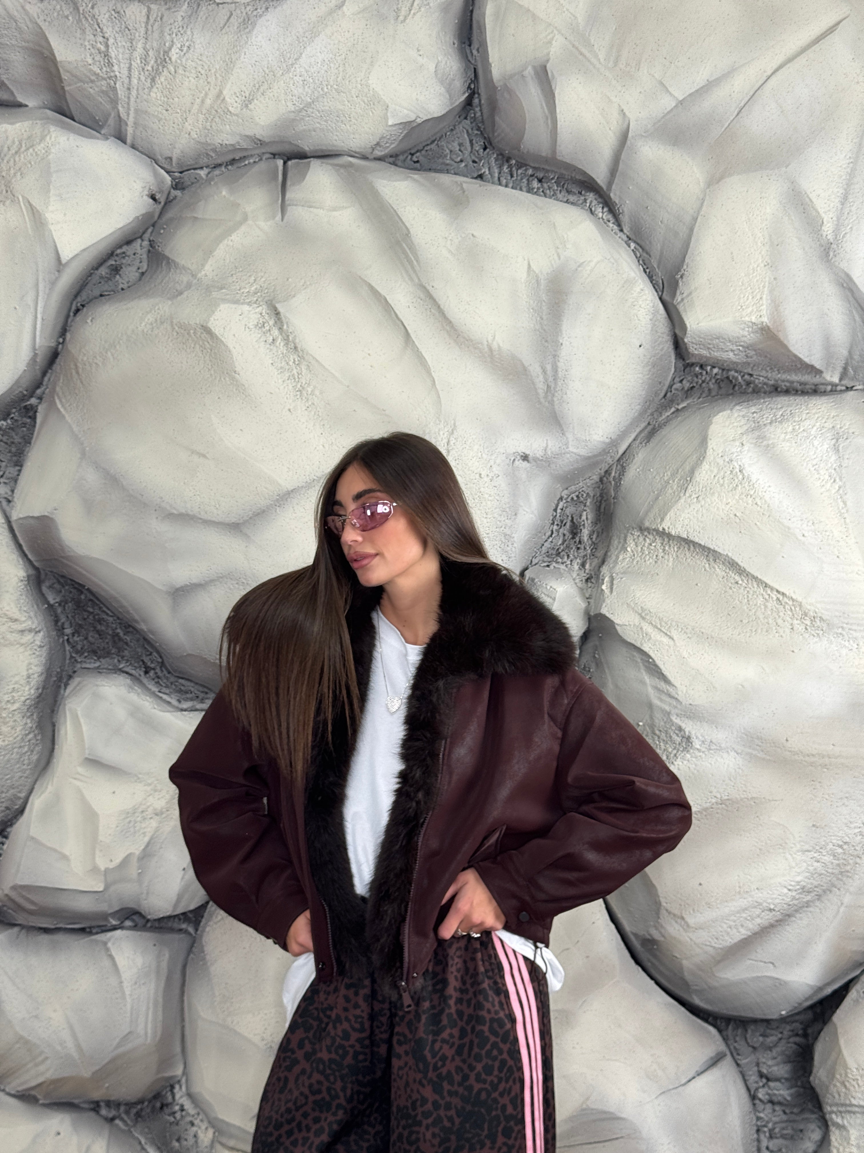 Giubbino con pelliccia