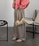 Pantalone tuta con risvolto