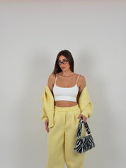 Top in lycra foderato