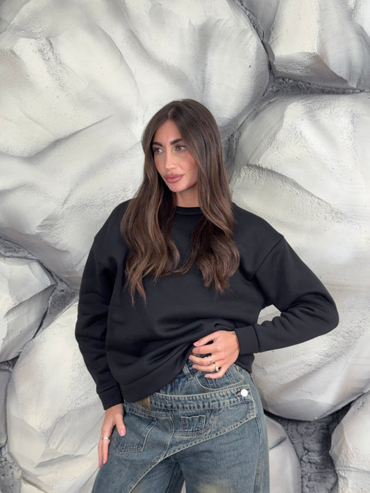 Felpa Candy girocollo