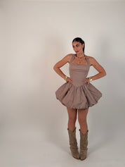 Vestito bambolina short