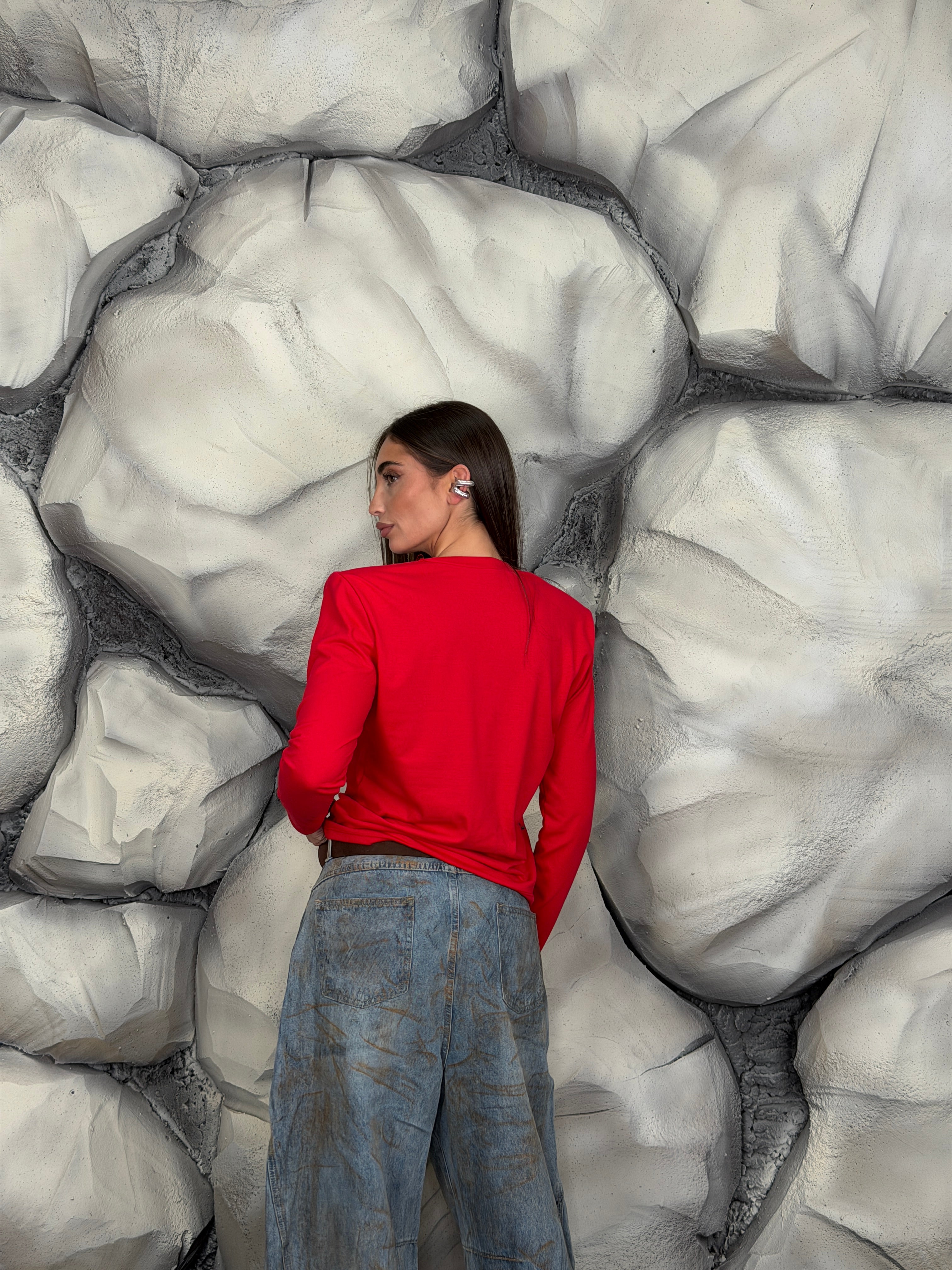 Maglia over spalline