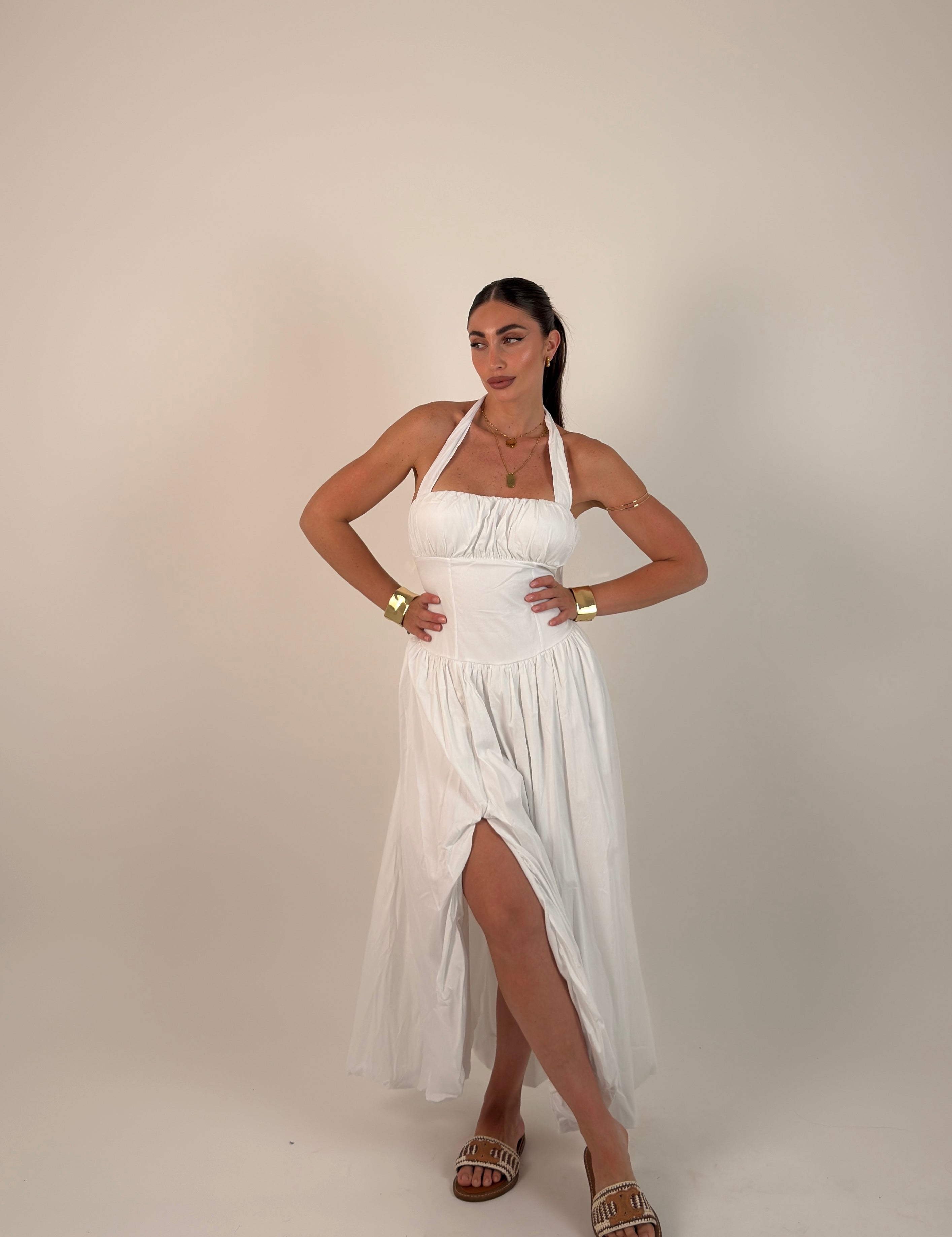 Vestito bambolina long