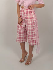 Jorts quadri multicolor