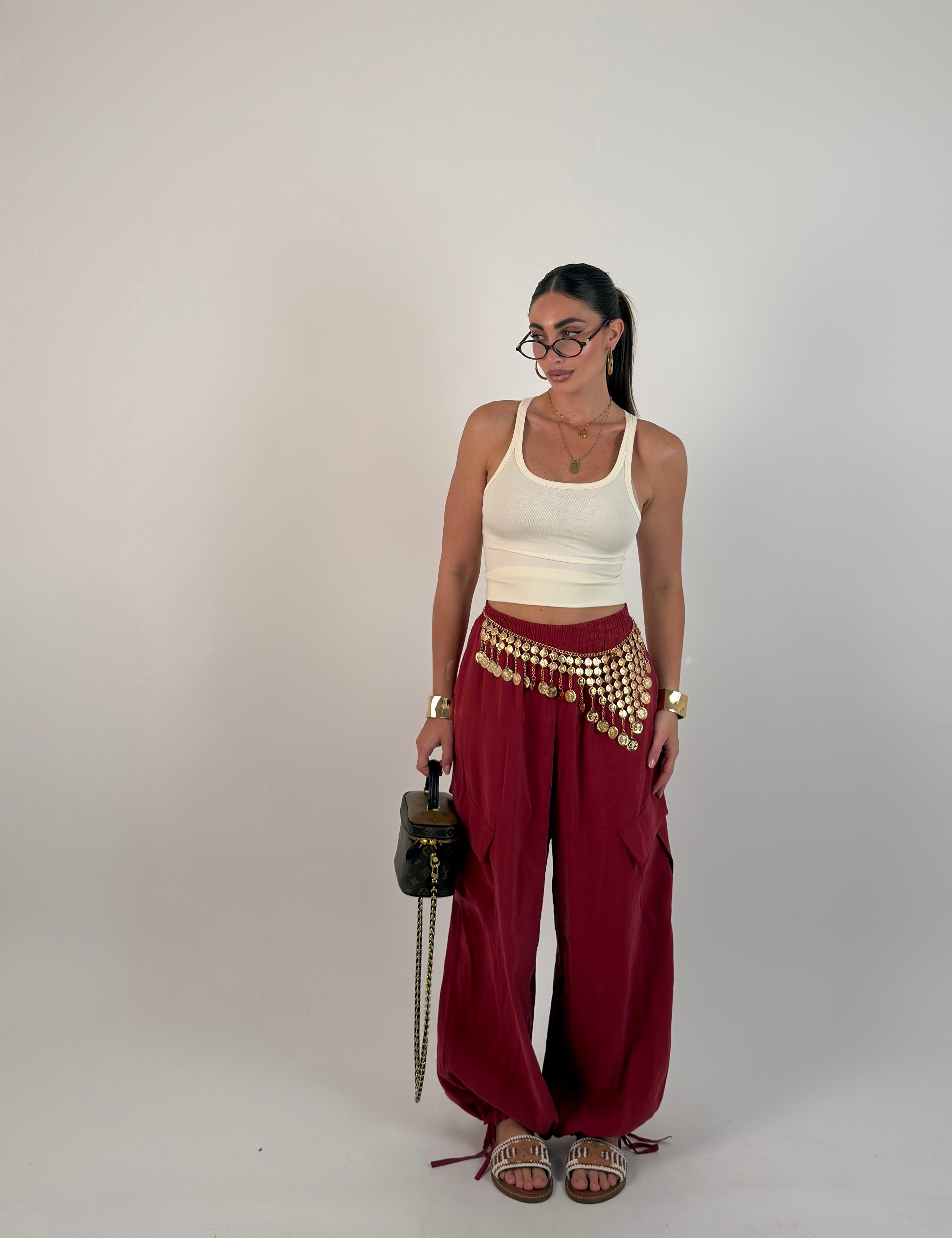 Pantalone cargo fresh