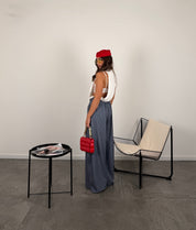 Pantalone corinne quadri