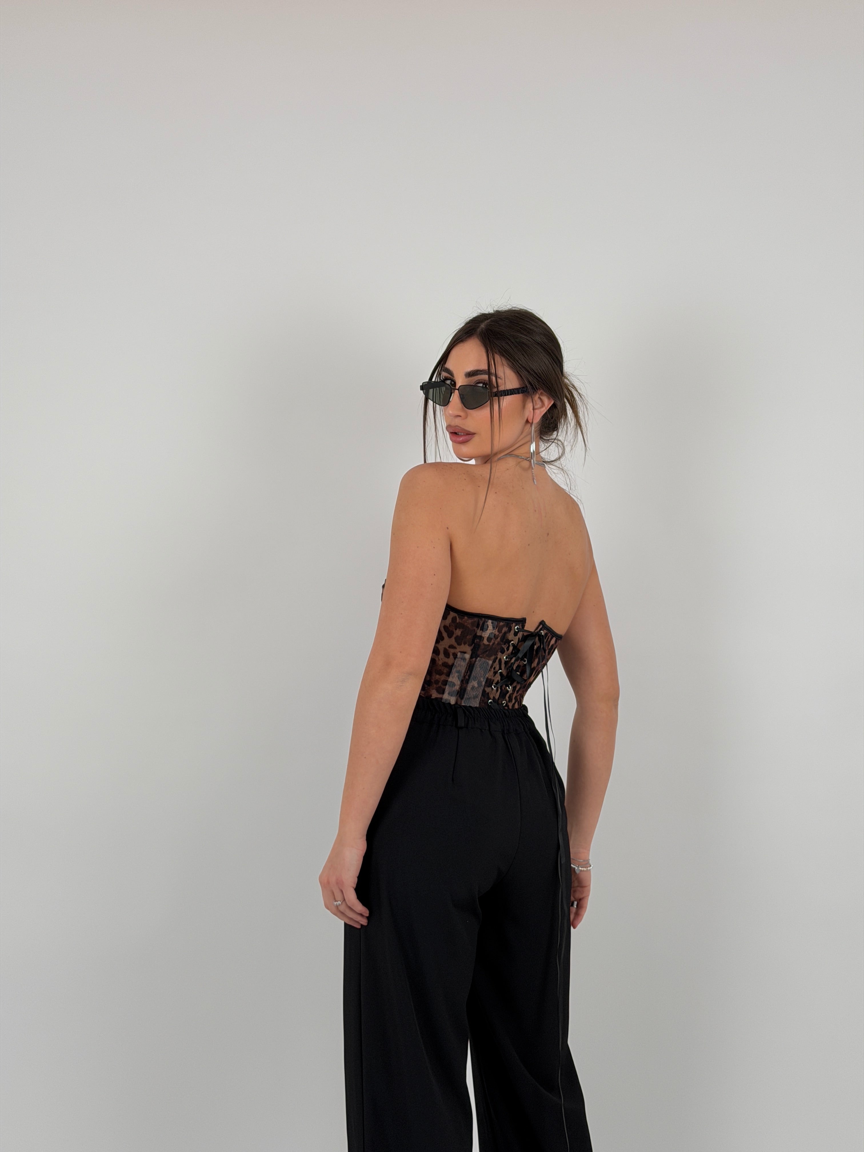 Corpetto maculato regolabile