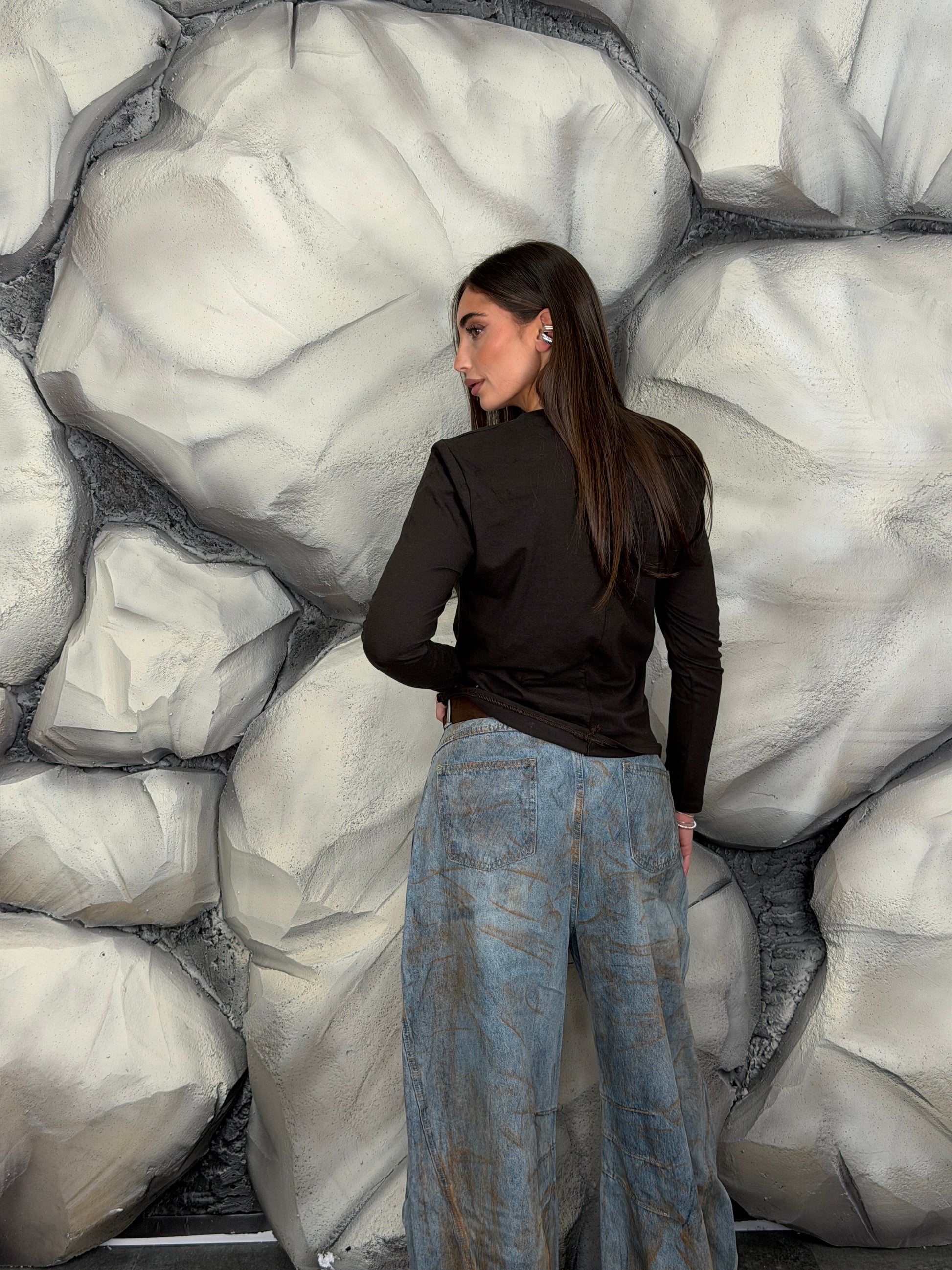 Maglia over spalline